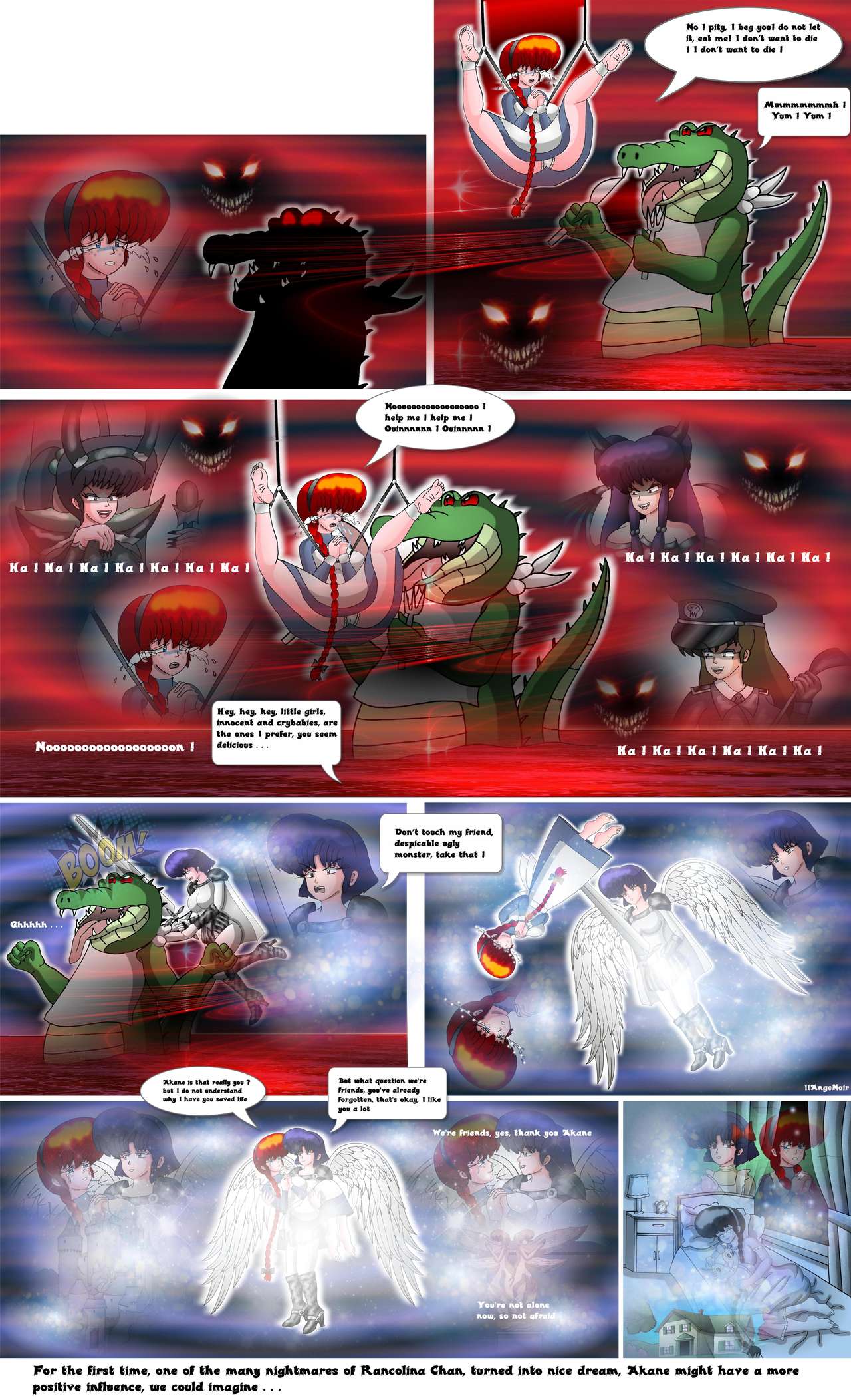 Doujin Ranma &amp; The Secret of Rancolina Chan  Nightmare of Rancolina Chan page 6 full