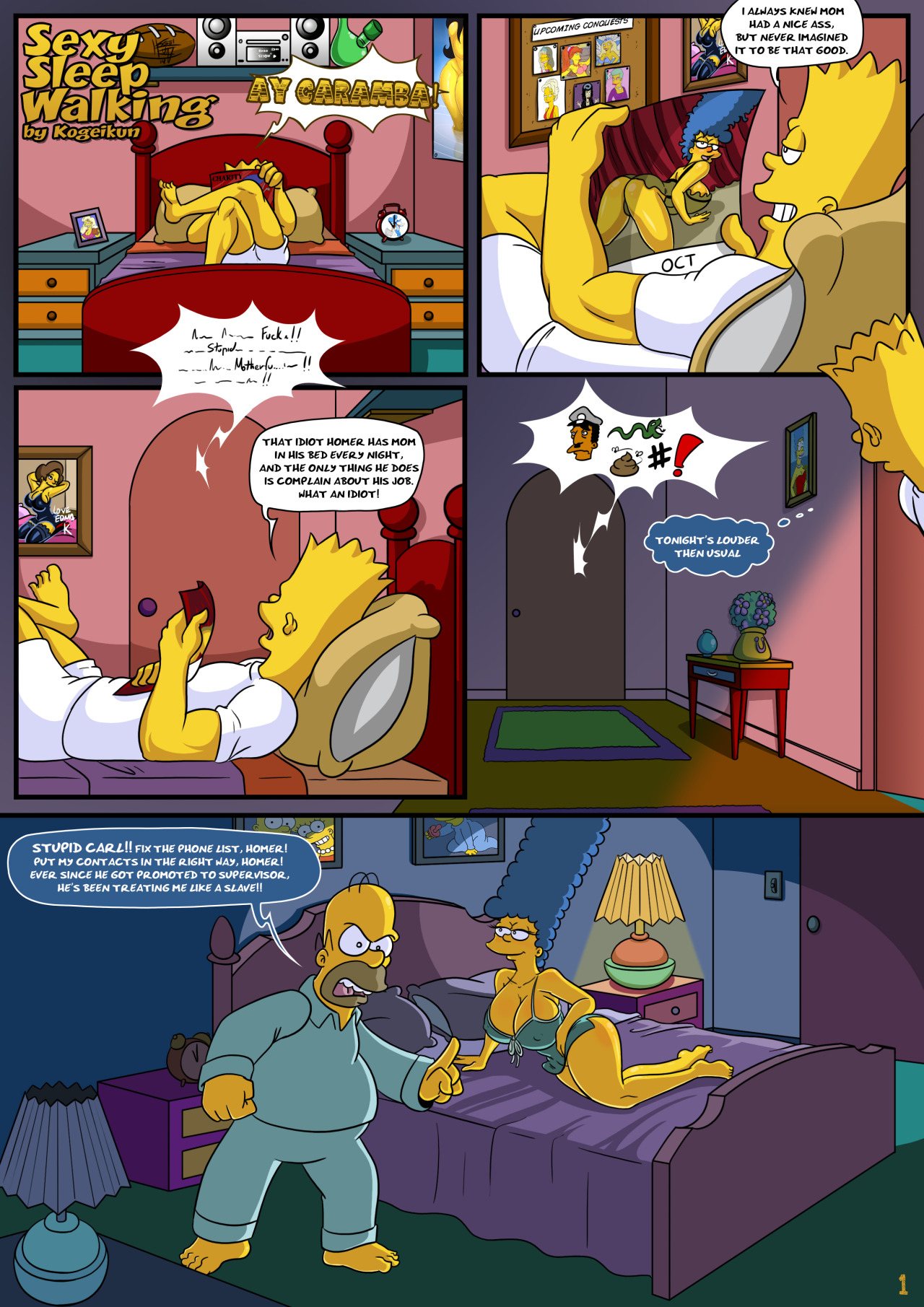 Sexy Sleep Walking page 2 full