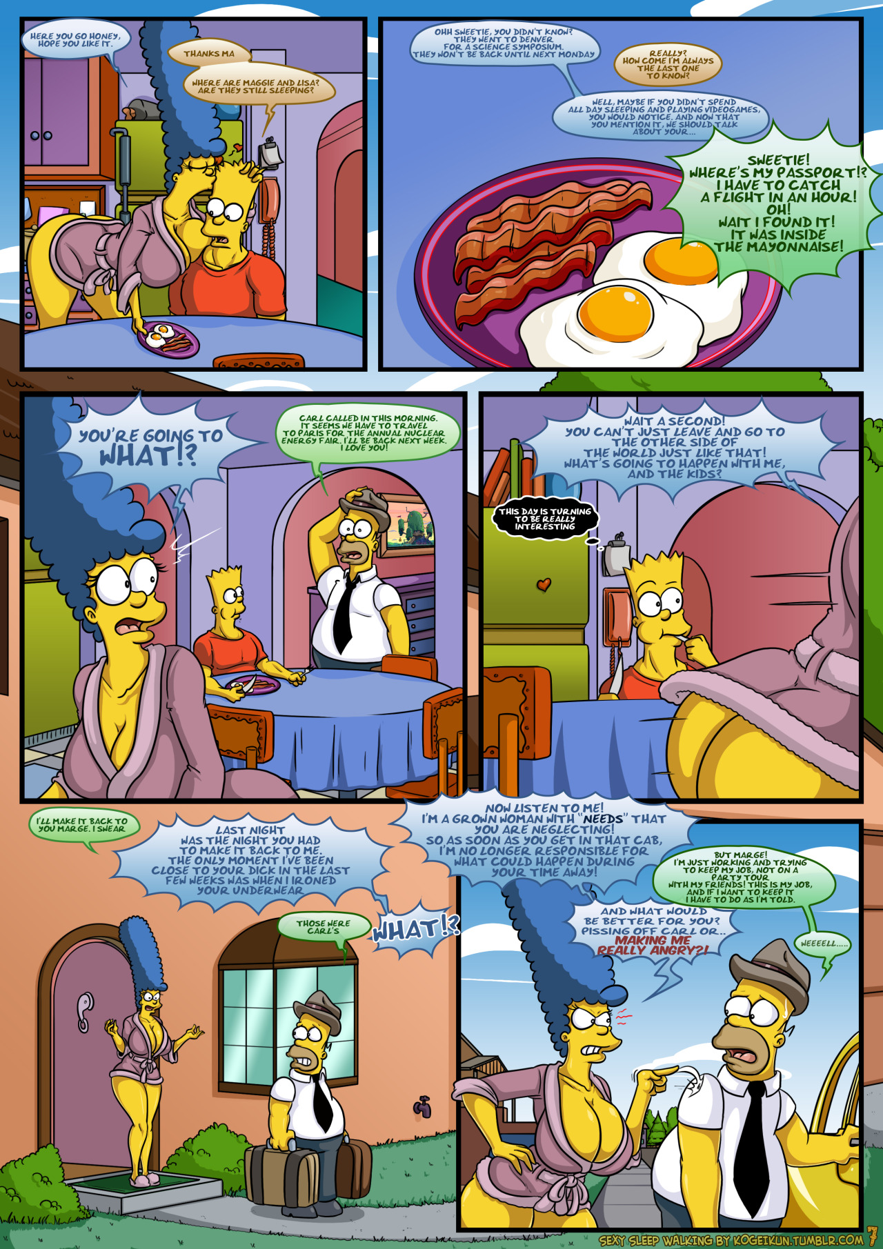 Sexy Sleep Walking page 8 full