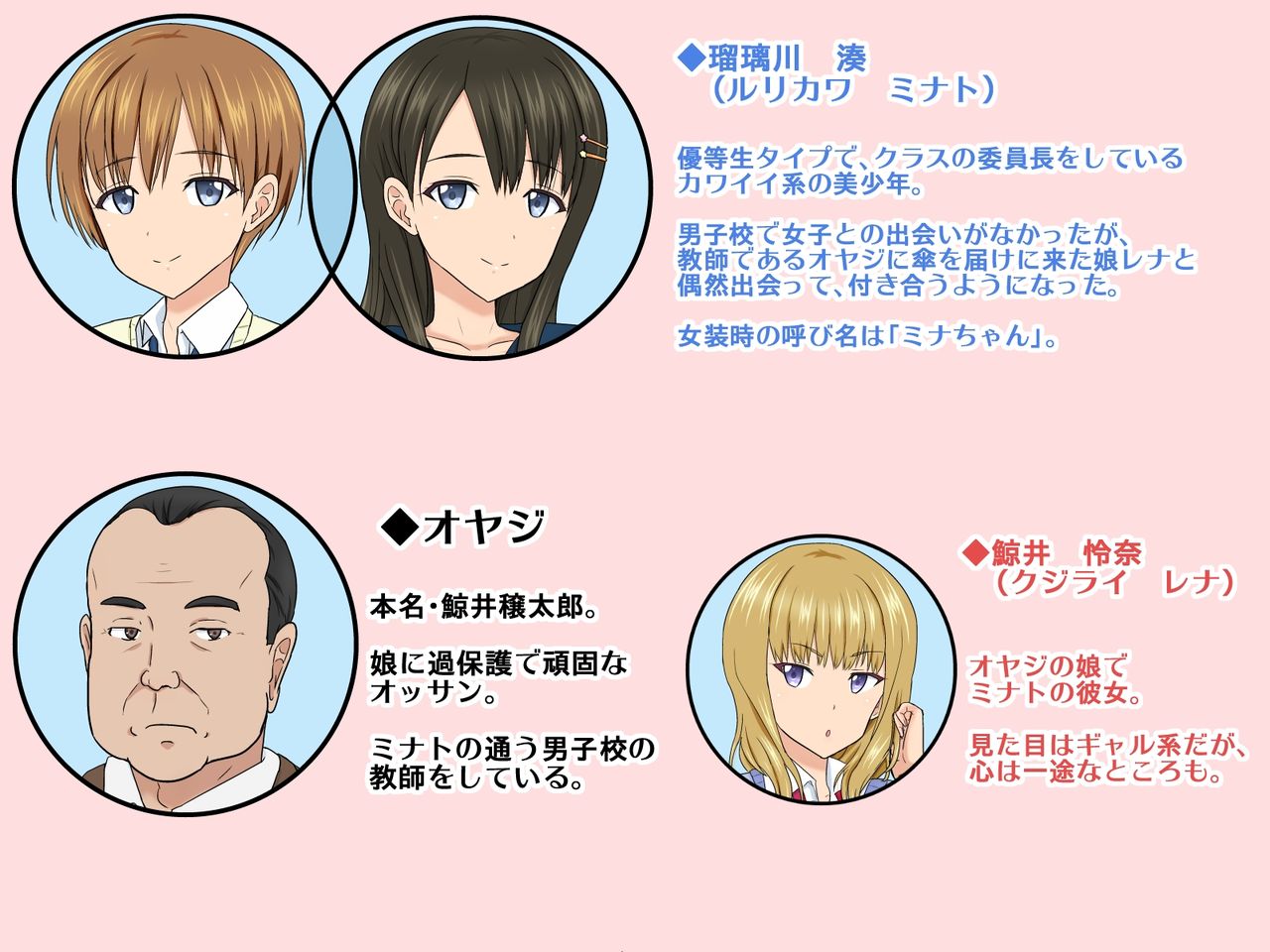 Joso Shonen NTR ♂ Musume no Kareshi o Netoru Oyaji ♂ page 2 full