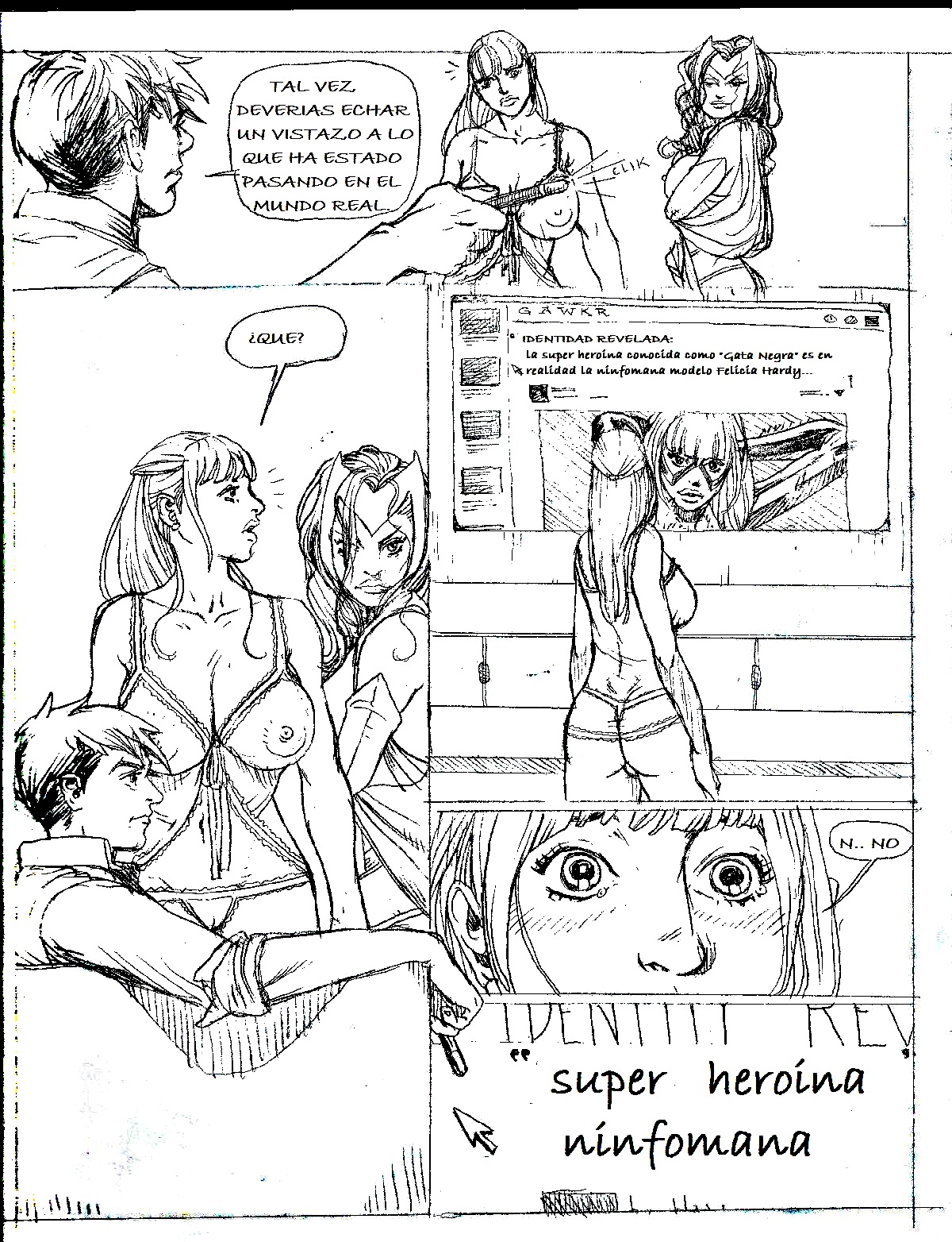 Agenda de Sumision 08 Black Cat page 6 full