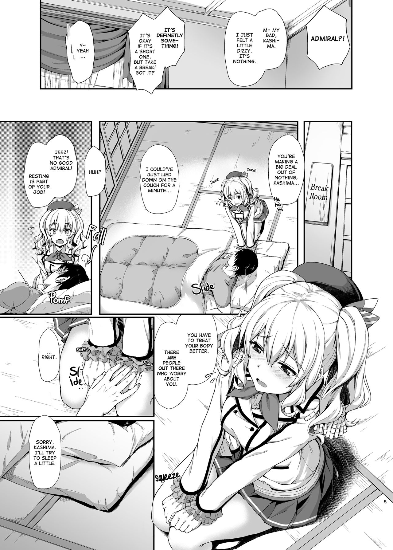 Amaama Kashima | Sweet Sweet Kashima page 5 full