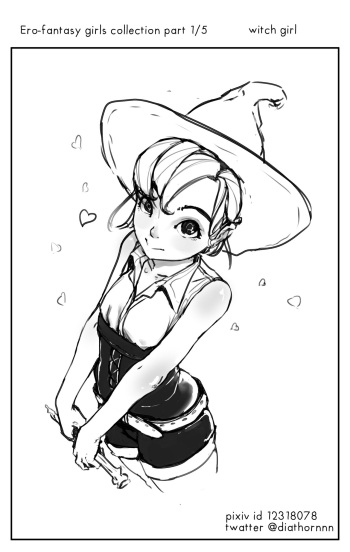 Ero-fantasy girls cover