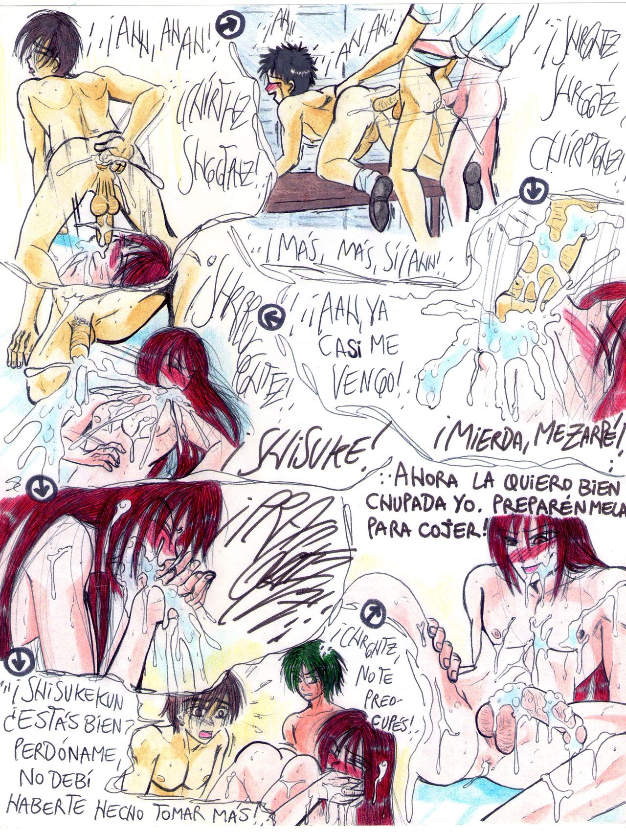 "Leanhaum-shee,llamemos a la oscuridad":Cápitulo 40-DOBLE. page 8 full