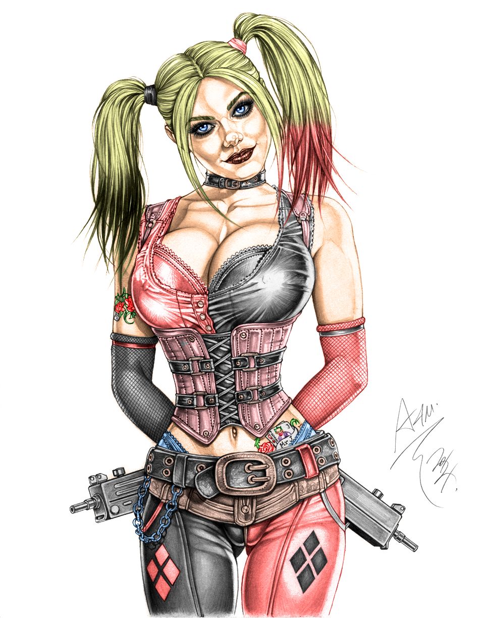 Suicide Squad Set by Armando Huerta page 6 full