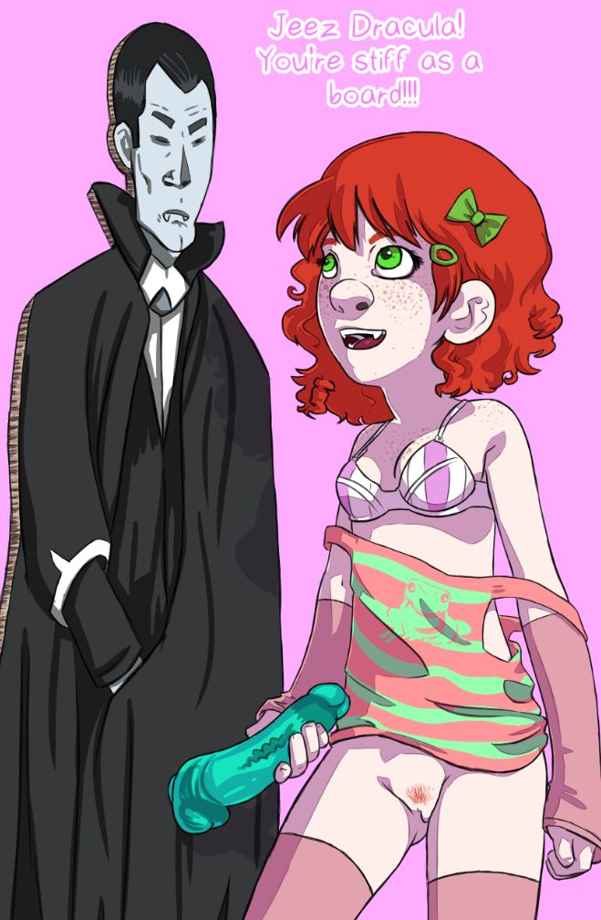 Zoe the Vampire weekly webcomic page 1 full