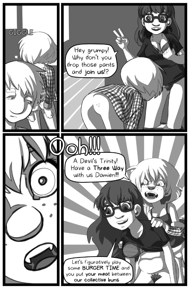 Zoe the Vampire weekly webcomic page 7 full