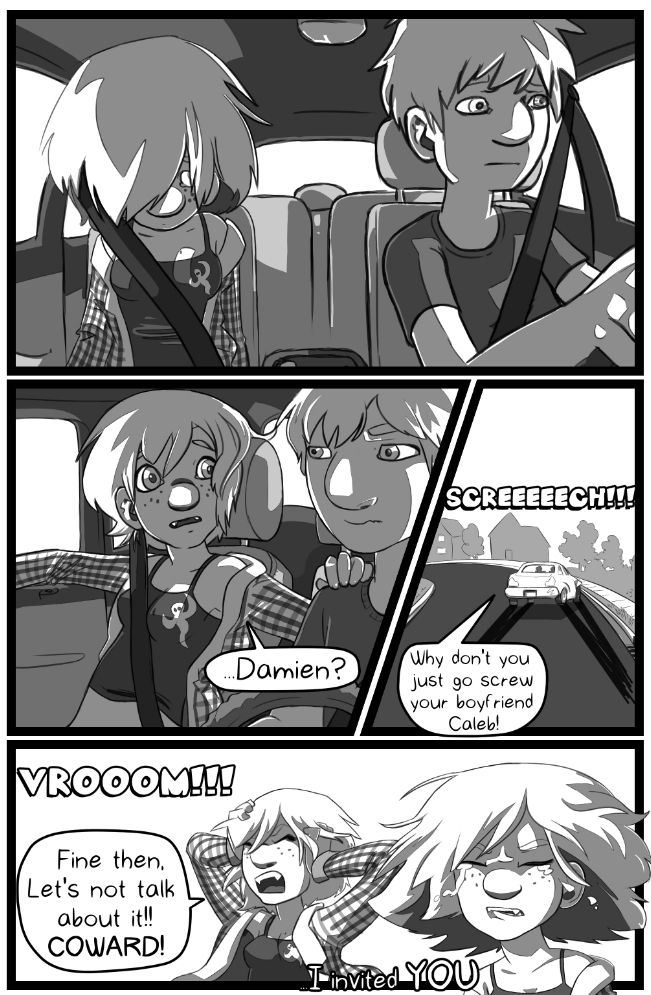 Zoe the Vampire weekly webcomic page 8 full