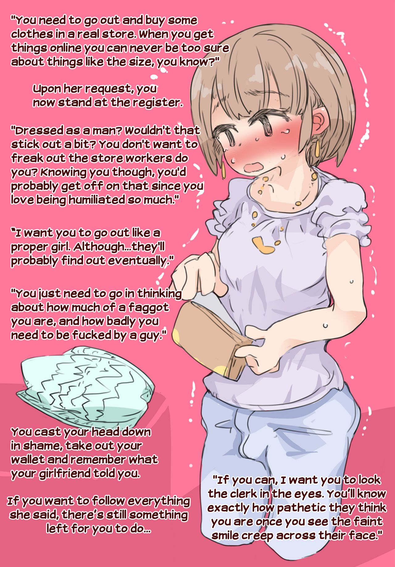 "SISSY A LA CARTE 12" ~Netorare Otokonoko, Teisoutai Kanri Mesuka Choukyou~ page 5 full