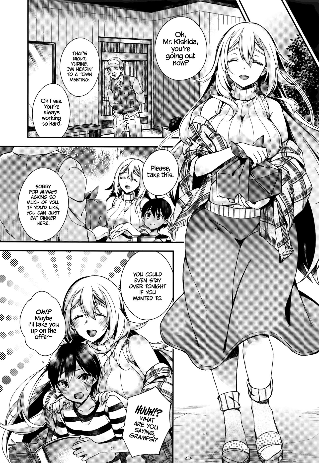 Naisho no Yurine-san | Yurine's Secret   =TLL + CW= page 4 full