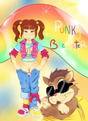 It's Punky Brewster cover
