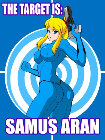 The Target Is: Samus Aran cover