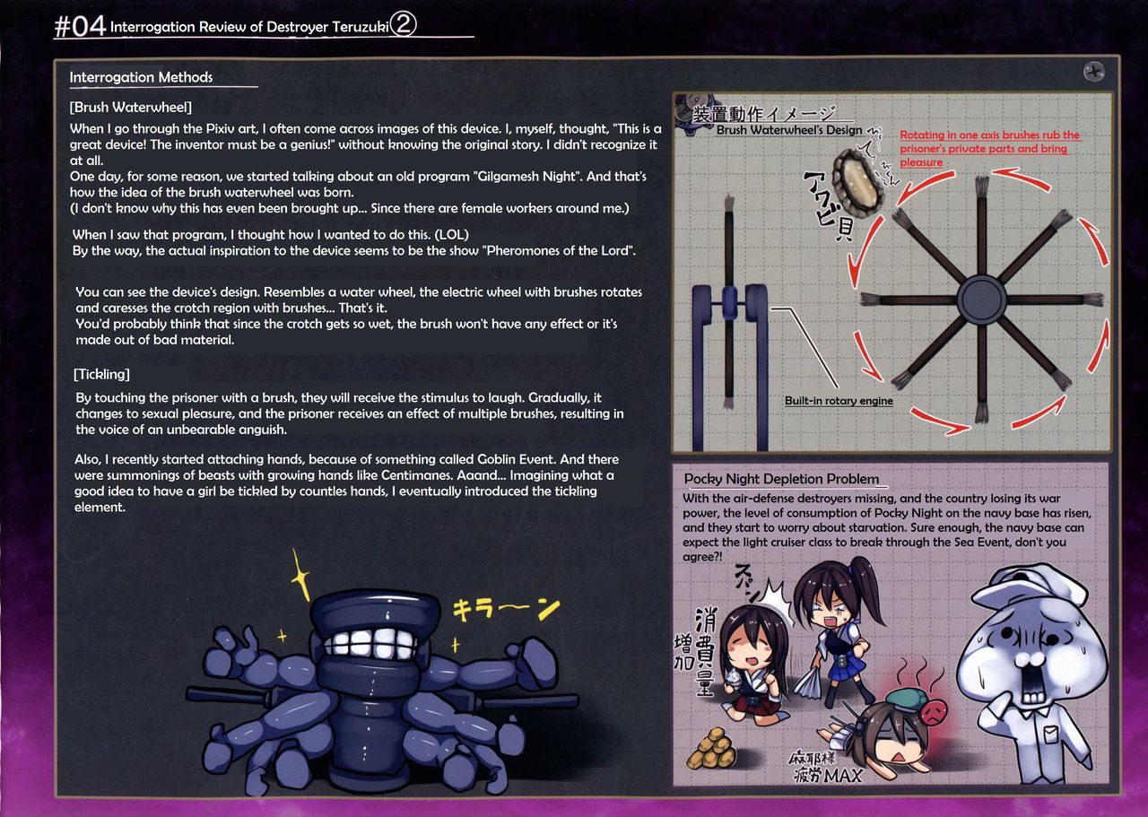 Kuchikukan Akizuki Teruzuki Jinmon Chousho | Destroyers Akizuki &amp; Teruzuki Interrogation Review page 10 full