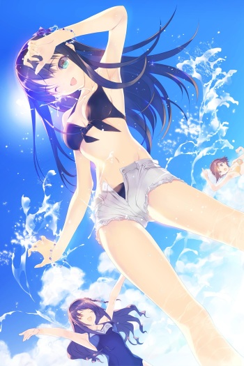 Unbuttoned shorts cover