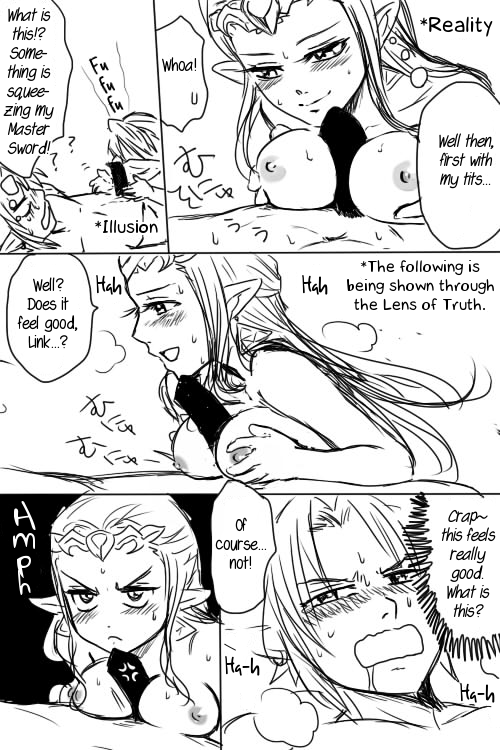 Link to Zelda ga Jun Ai Ecchi suru Manga | Link and Zelda Having a Pure-Love Sex Manga page 7 full