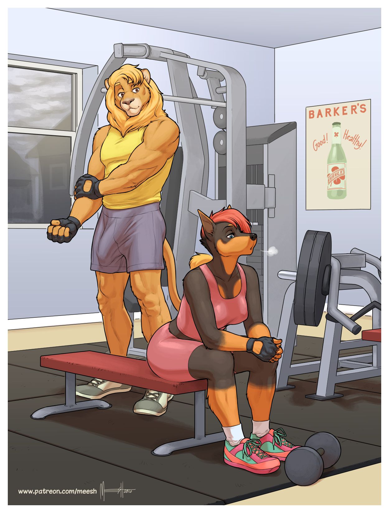 Gym training page 1 full