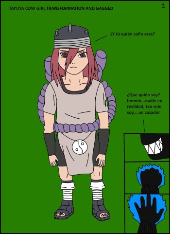 Cow girls transformation and gagged cover