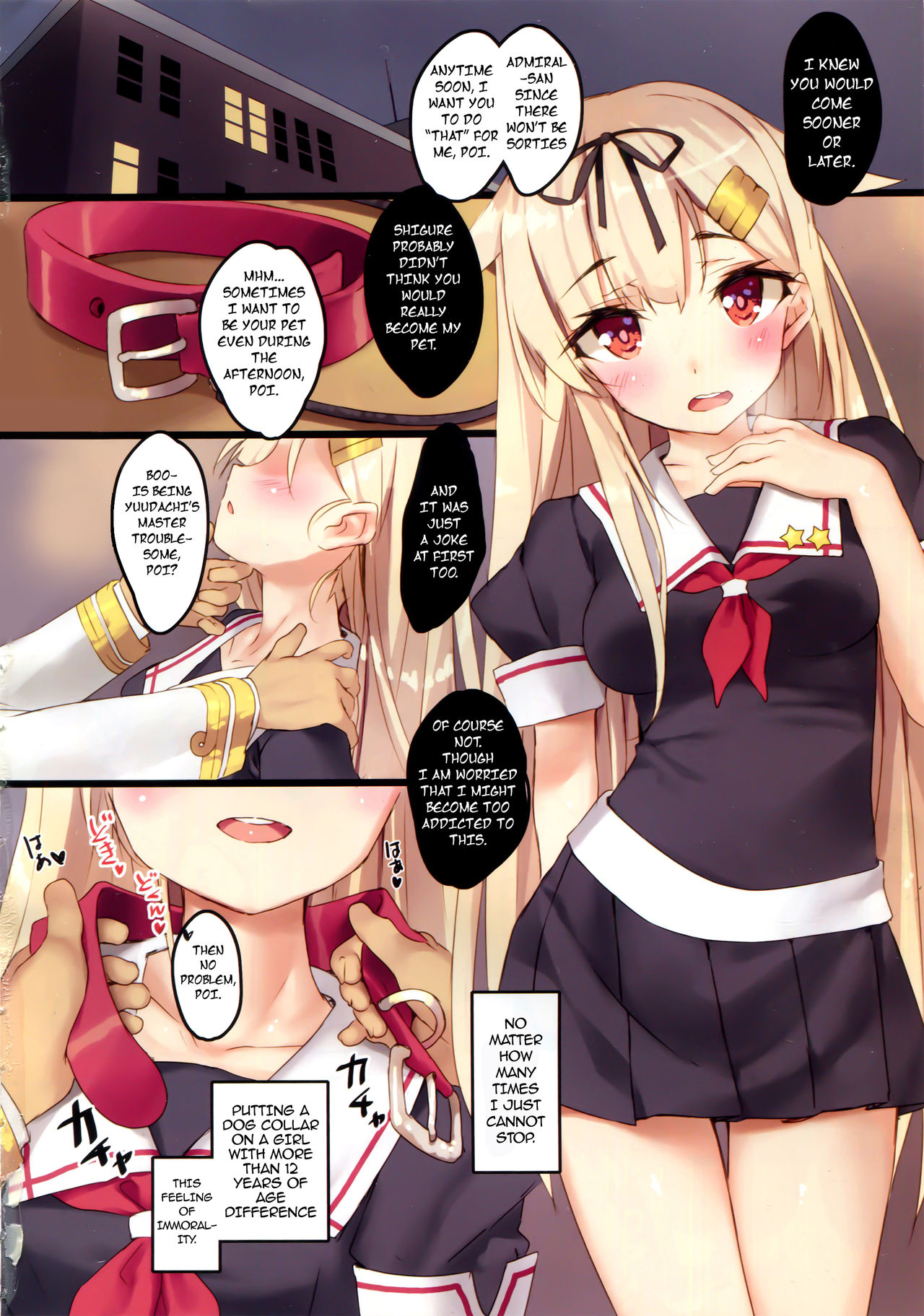 Yuudachi wa Teitoku-san ga Daisukippoi! | Yuudachi Loves Admiral-san Very Much, Poi! page 4 full