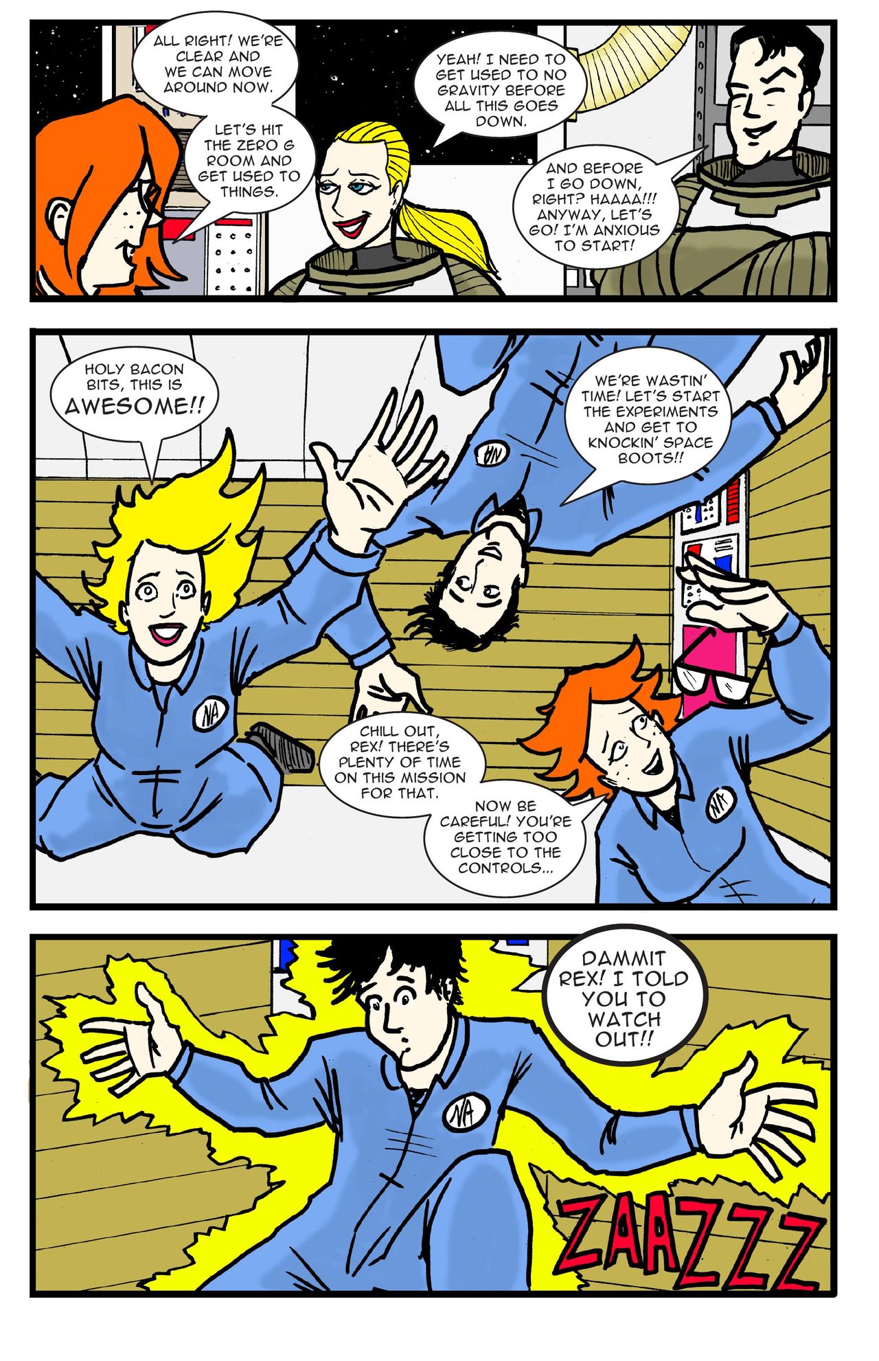 Starslam Bonus Comics page 3 full