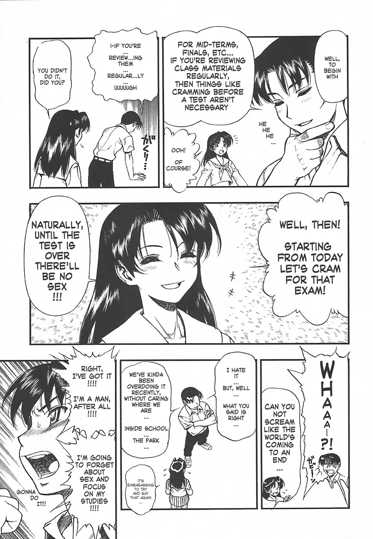 Test Mae no Yuuwaku | Temptation Before The Test page 3 full