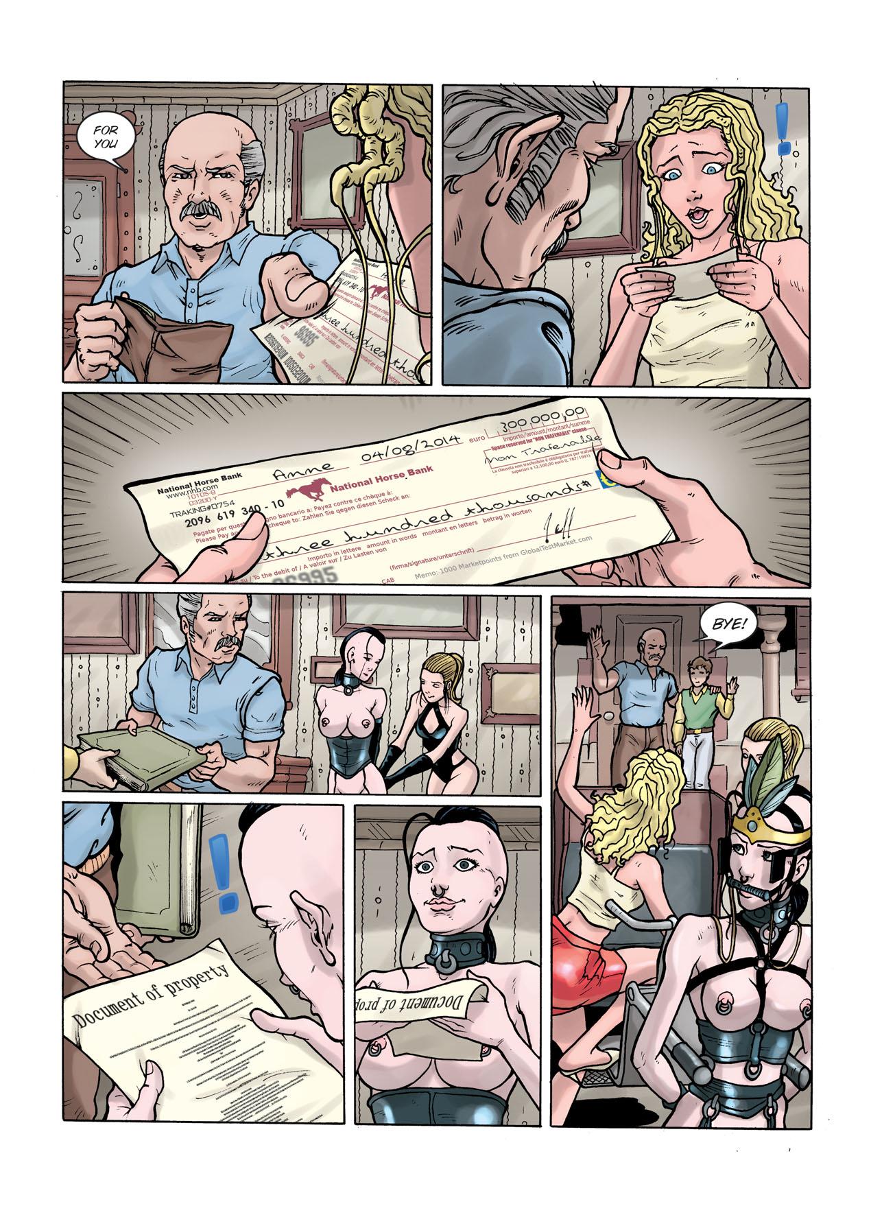 Pony Girl Sold! page 8 full