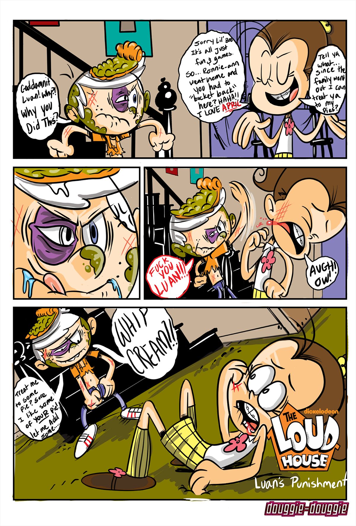 Luan's Punishment page 1 full