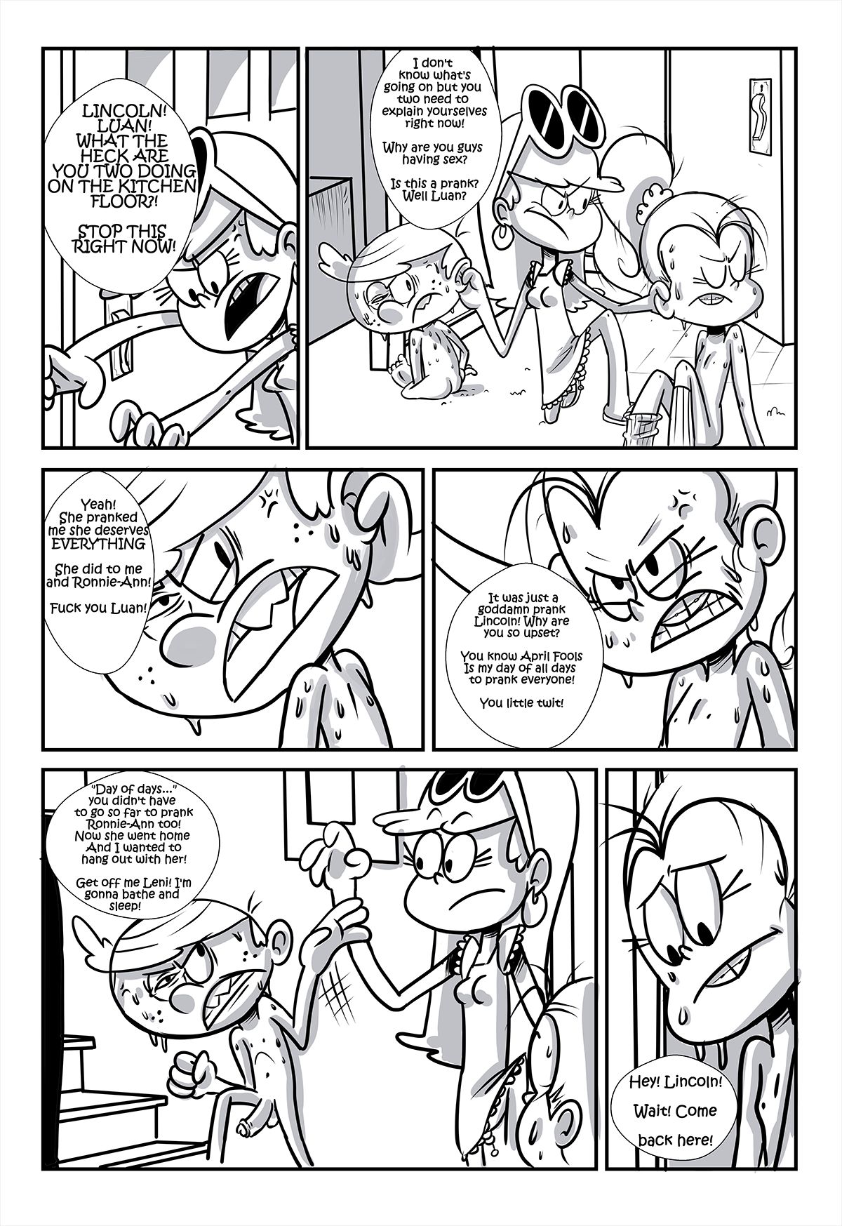 Luan's Punishment page 3 full