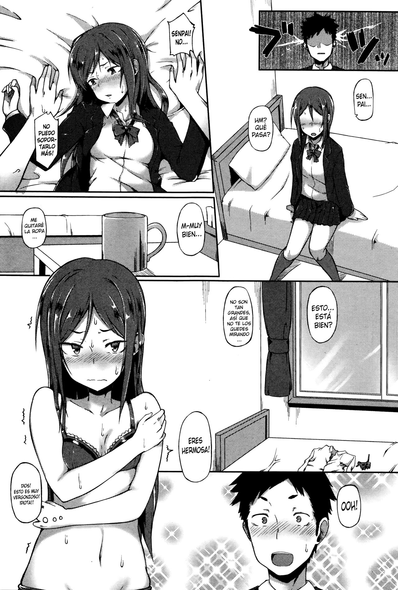 Senpai wa Oshi ni Yowai page 9 full