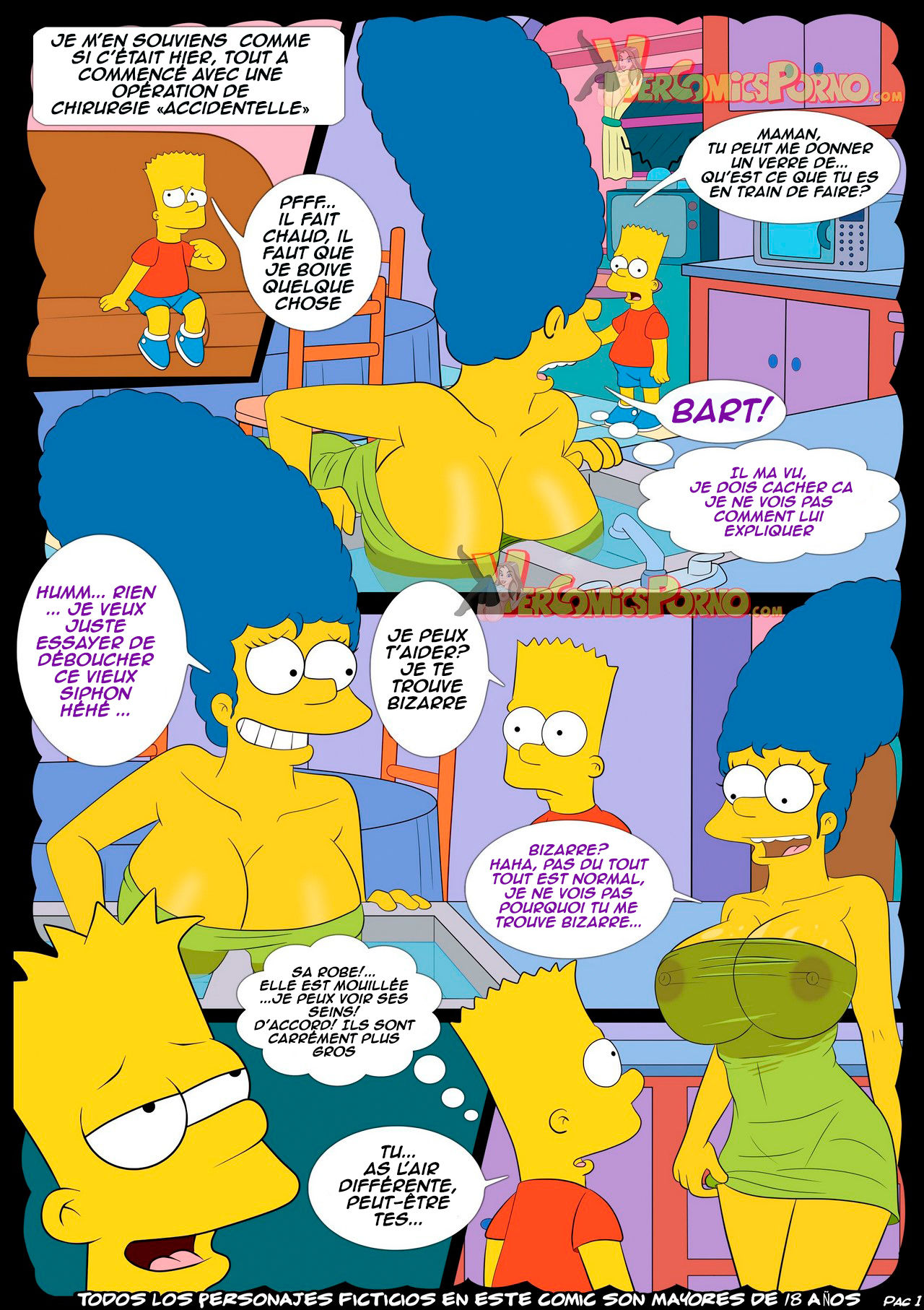 Los Simpsons Viejas Costumbres 3 Recordando a Mama page 2 full