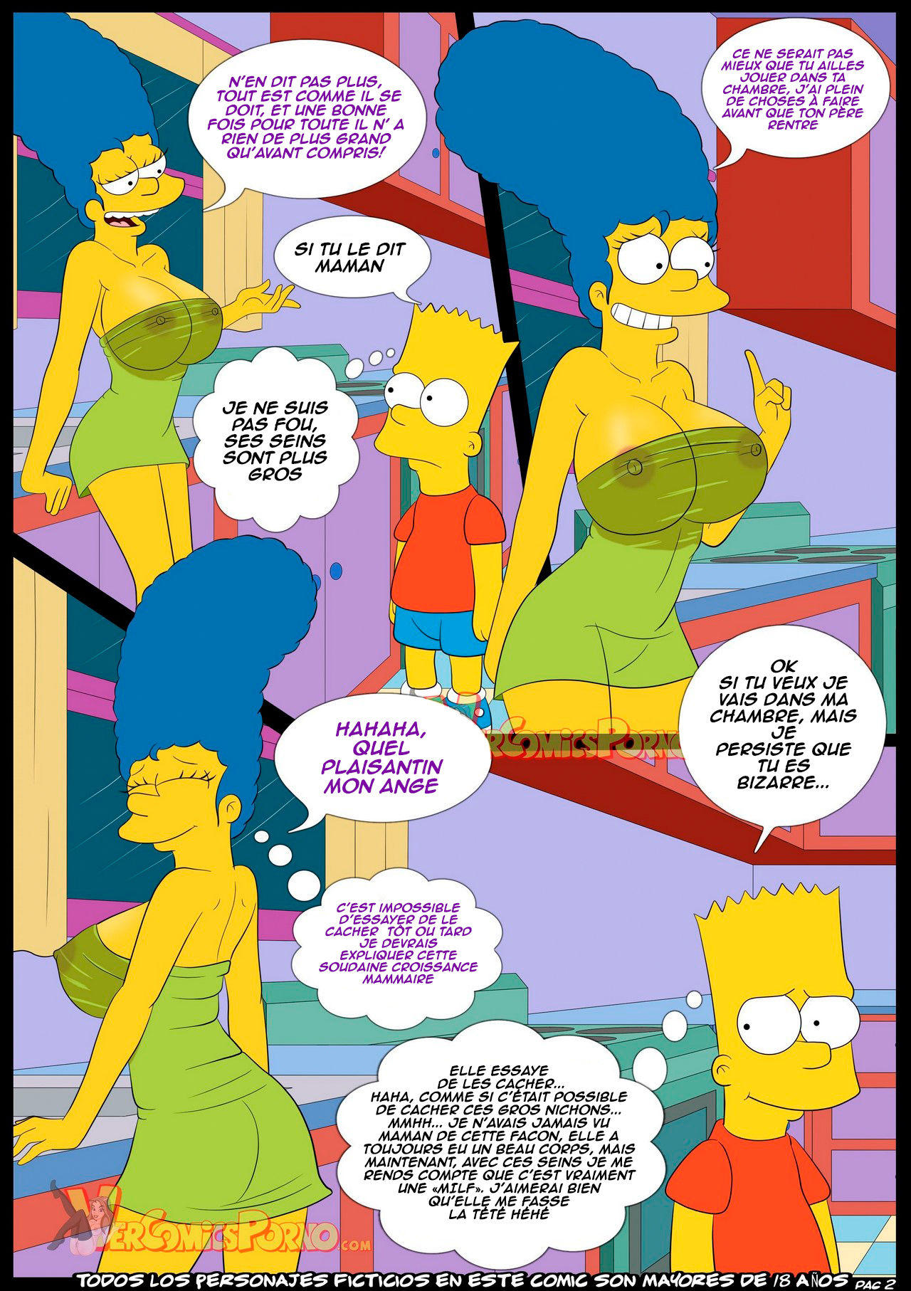 Los Simpsons Viejas Costumbres 3 Recordando a Mama page 3 full