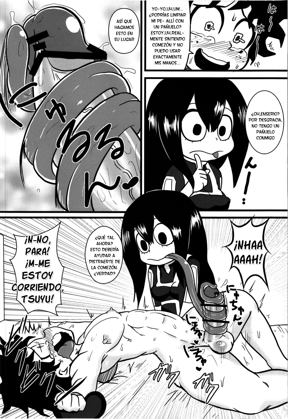 Tsuyu-chan to! Ganbarette Kanji no Dex page 8 full