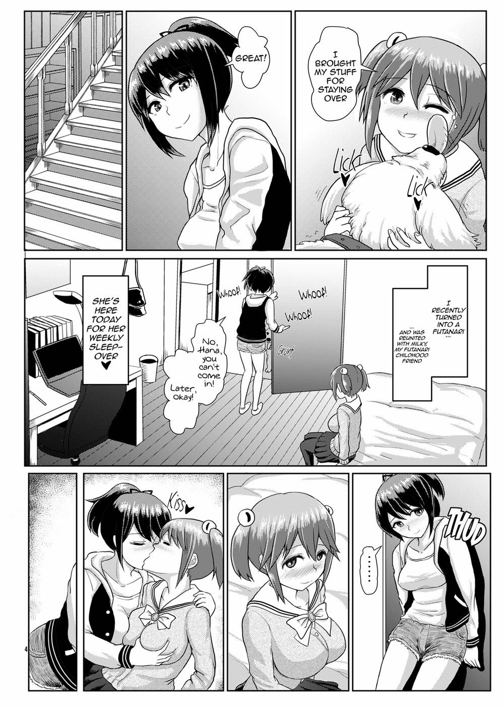 Issho ni Futanari Practice 2 | Joint Futanari Practice 2 page 3 full