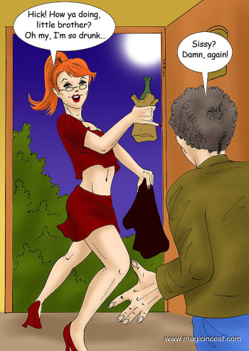 Sex adventure with drunk sis cover