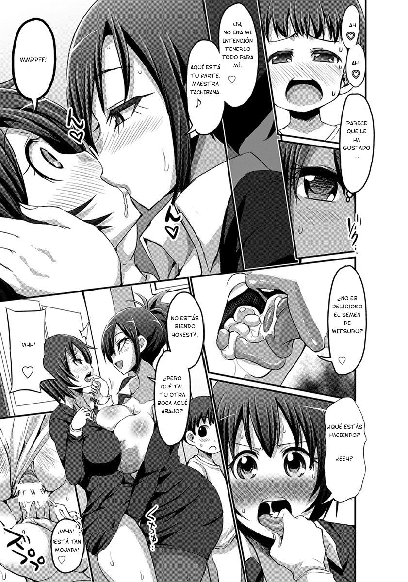 Yasashii Tachibana Sensei to Ayashii Saotome Sensei | La Gentil Maestra Tachibana y la Cautivadora Maestra Saotome page 9 full