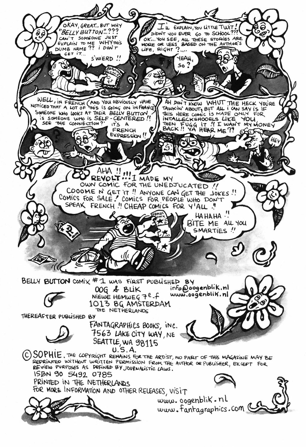 Belly Button Comix #1 page 3 full