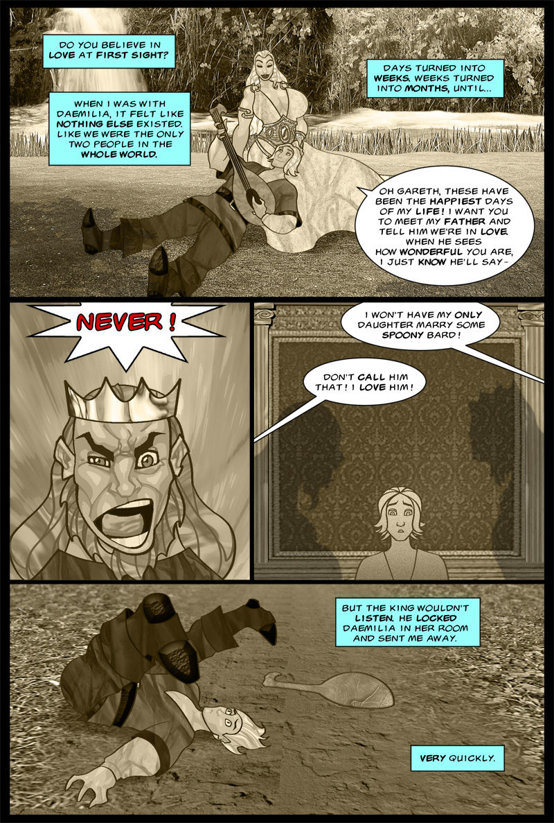The Savage Sword of Sharona: 3 Throne of Games page 8 full