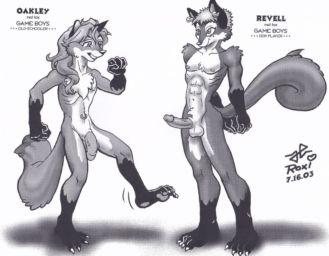 Everybody Got Nekkid A Roxykat Folio page 3 full