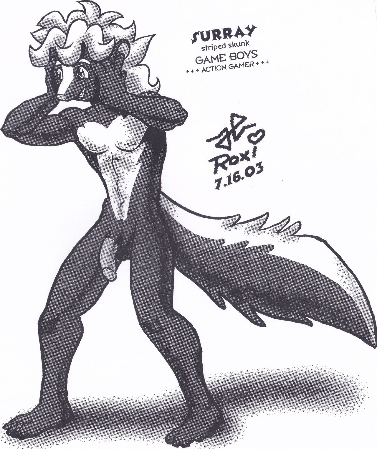 Everybody Got Nekkid A Roxykat Folio page 5 full