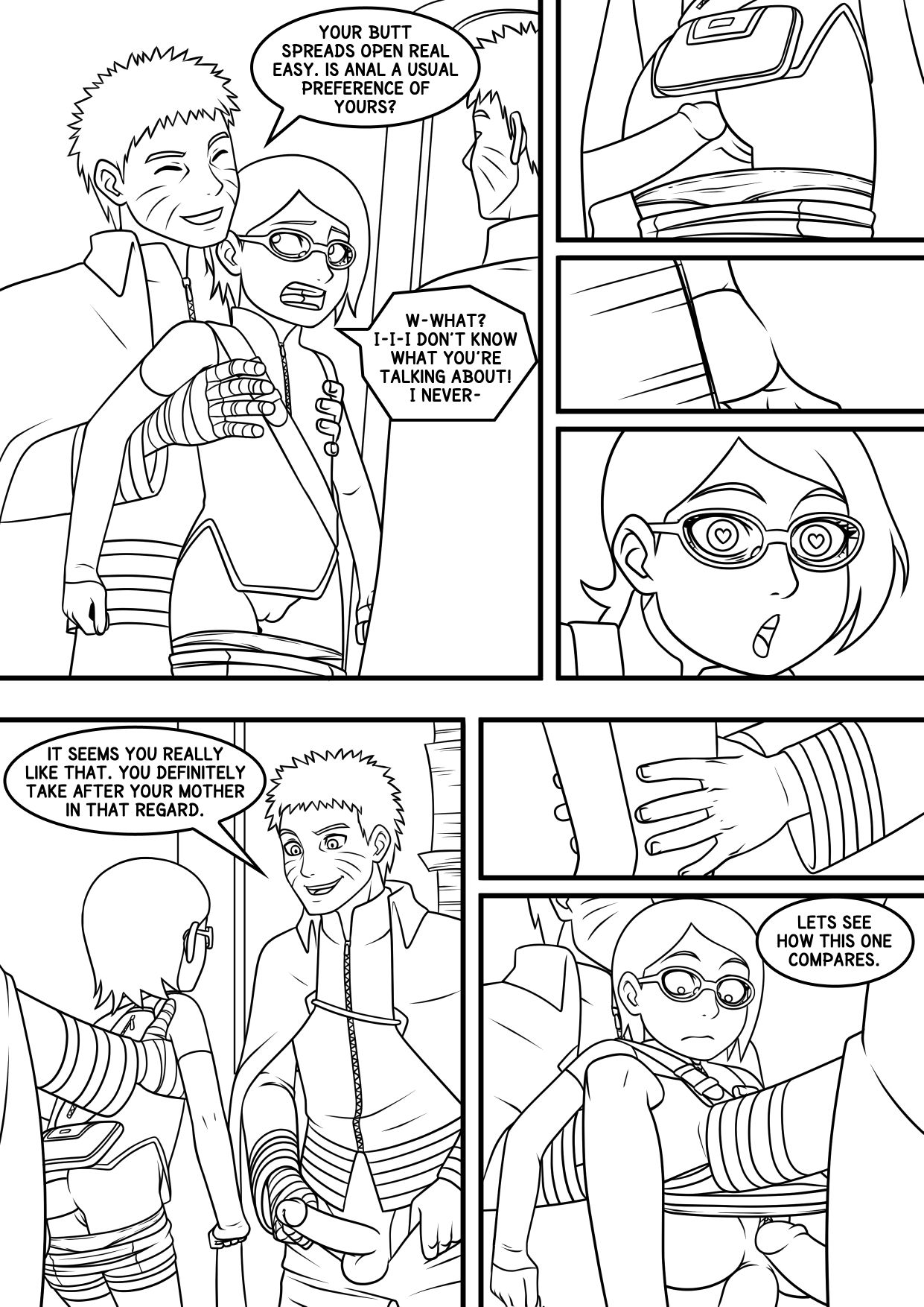Naruto x Sarada -lines page 2 full