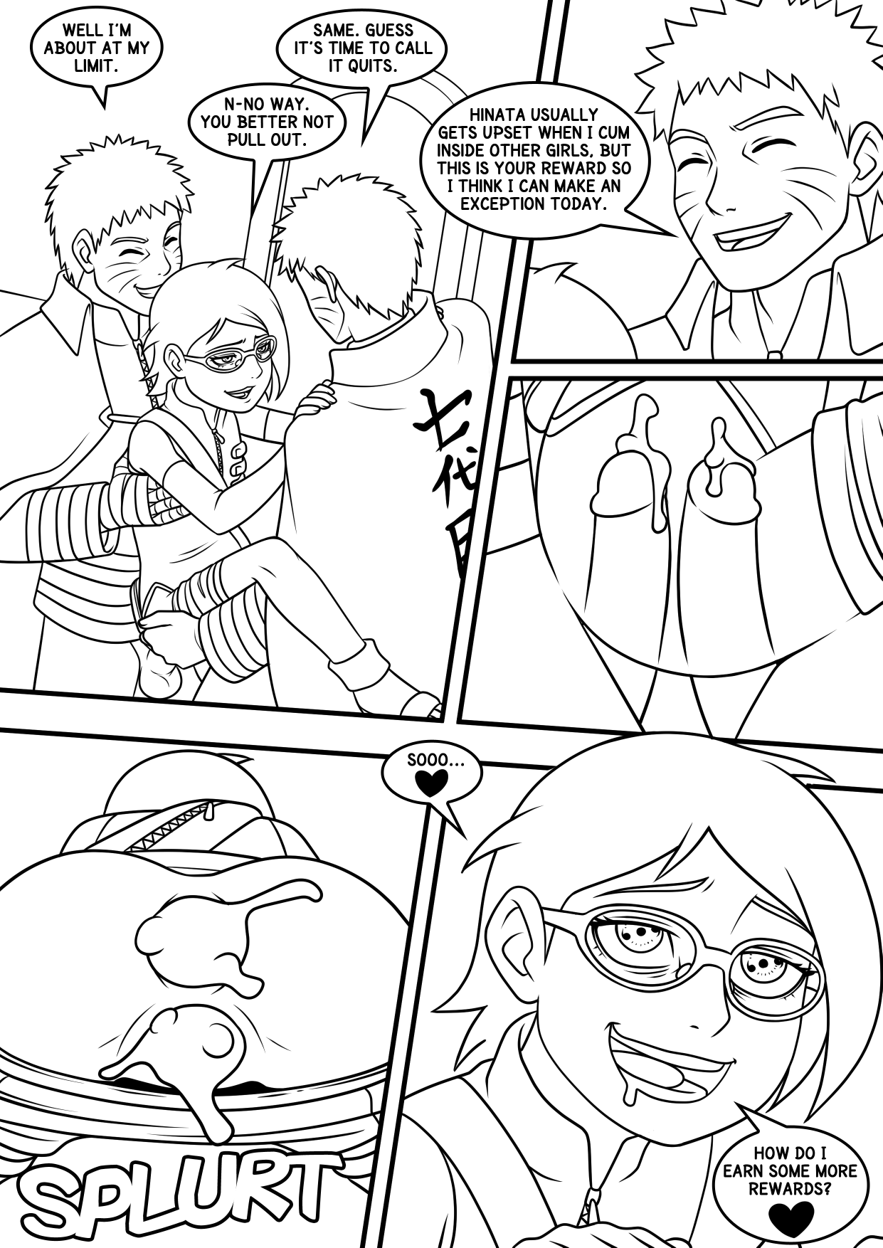 Naruto x Sarada -lines page 4 full