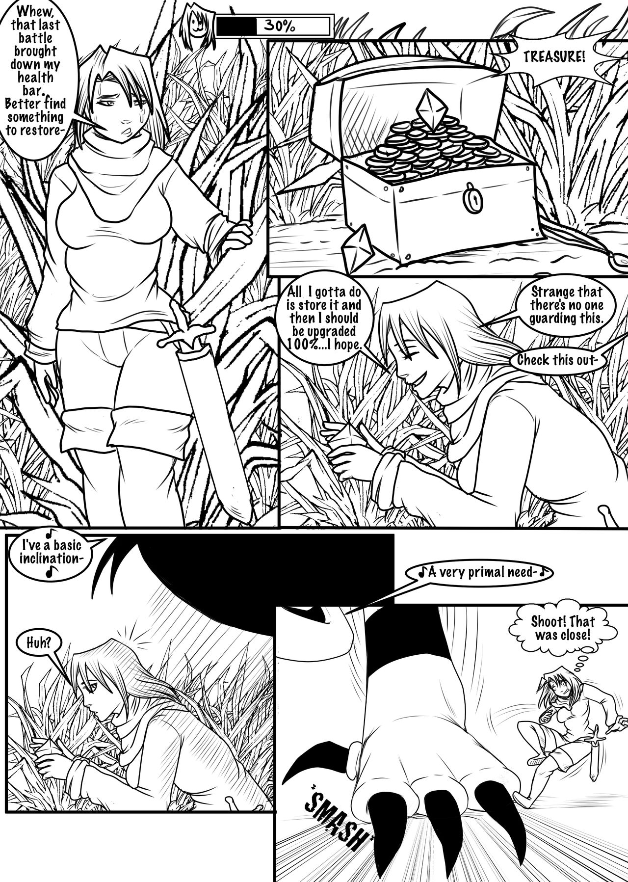 Goanna vs. Jess page 1 full