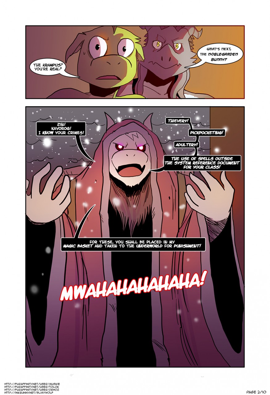 Krampus! A Thievery Holiday Special page 2 full