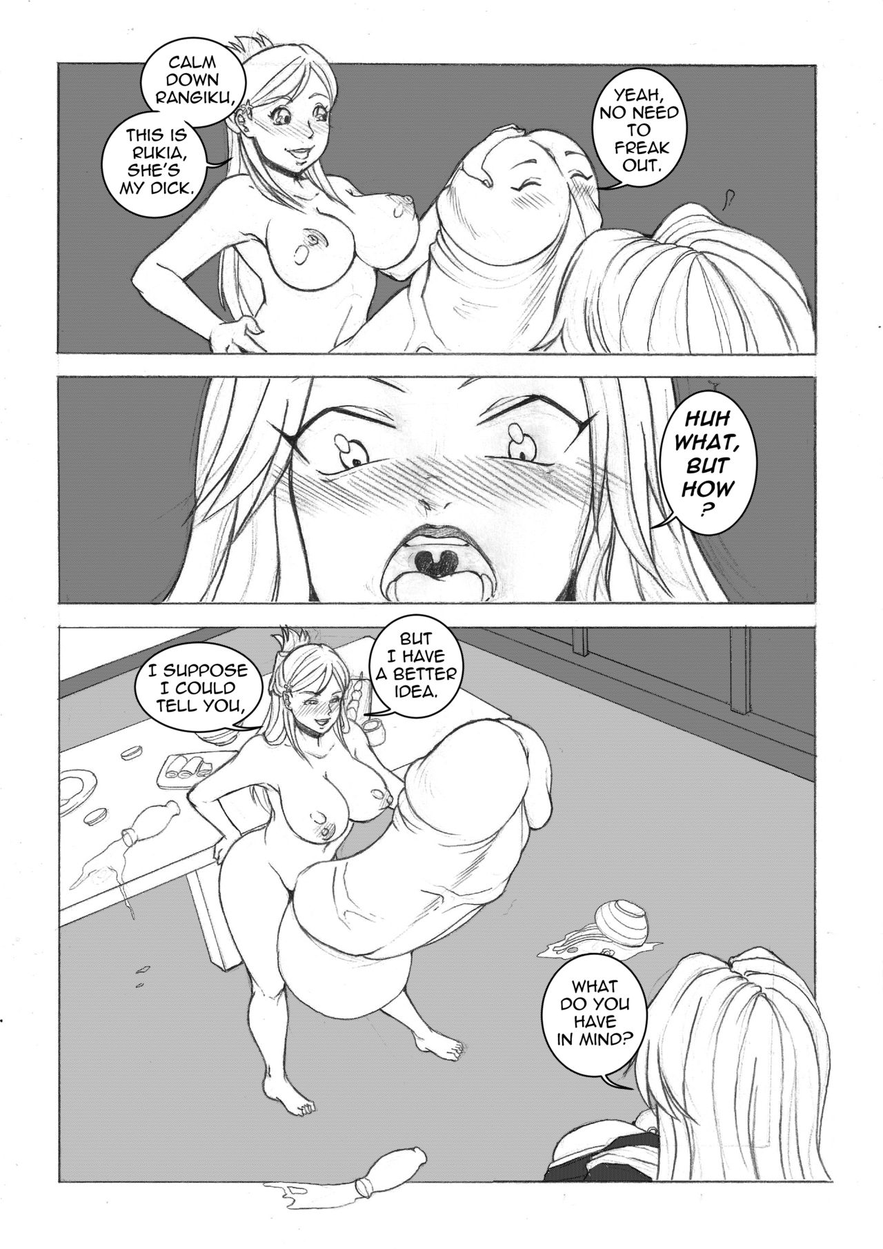 Orihime x Rangiku page 4 full