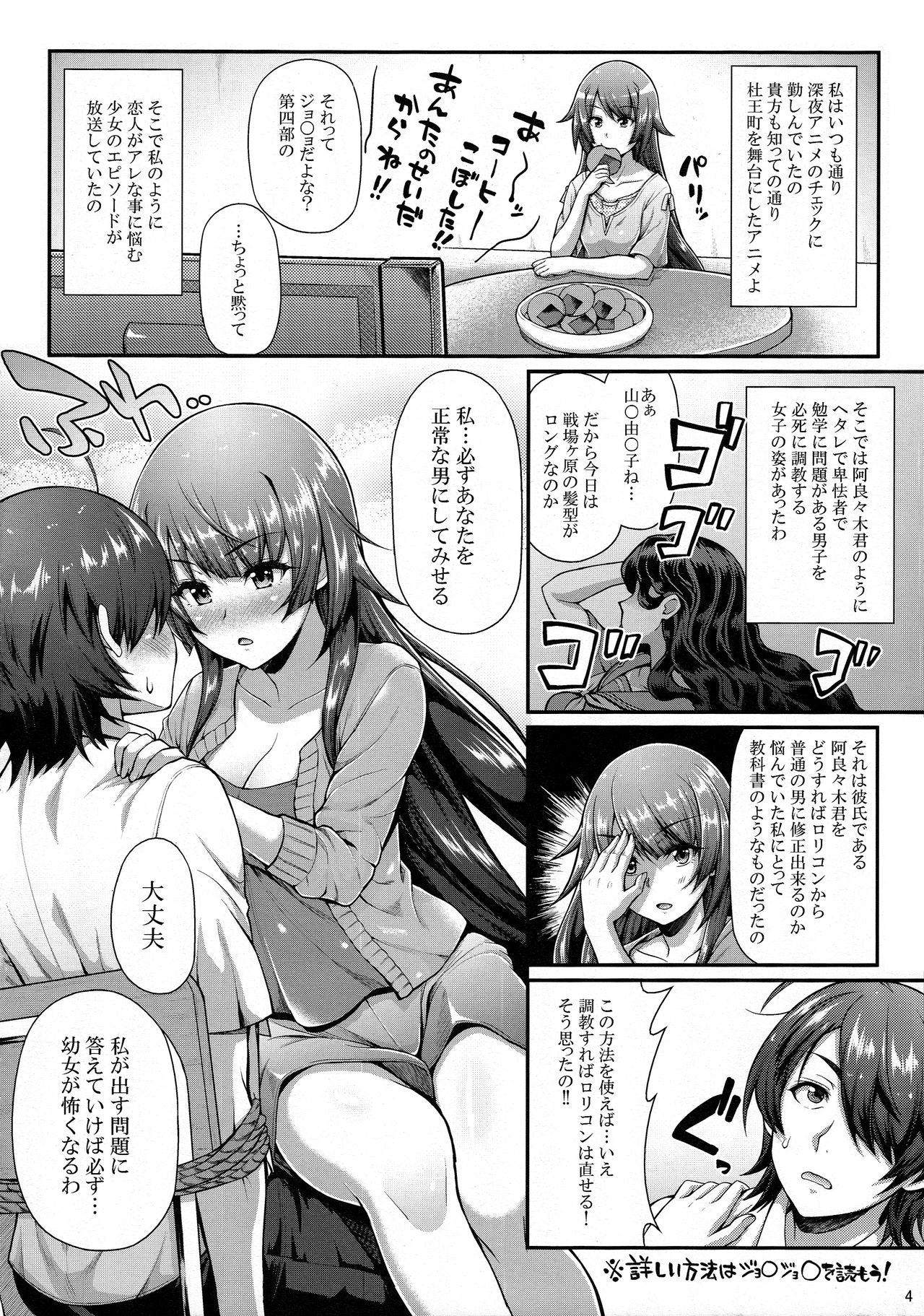 Pachimonogatari Part 12: Koyomi Reform page 4 full