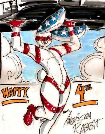 The Adventures of the American Rabbit cover