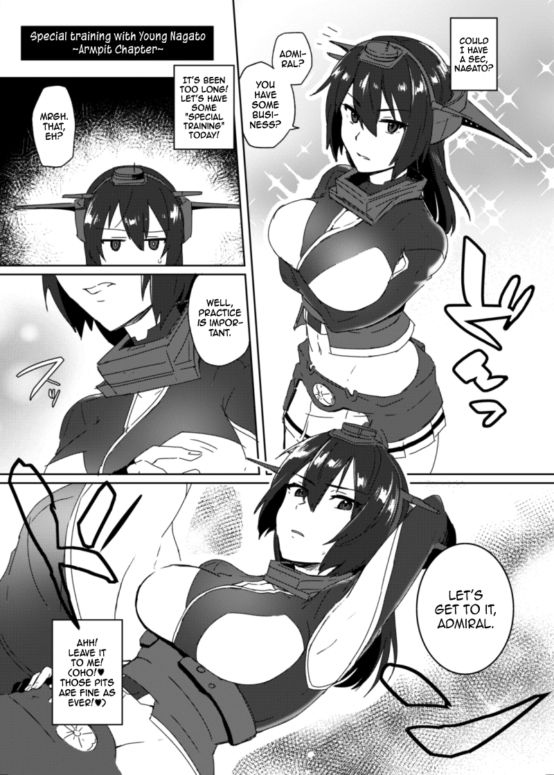 Toppatsu! Young Nagato to Honban nashi demo Sukebe shiyou | Doing the Nasty with Young Nagato with No Actual Sex   =LWB= page 2 full