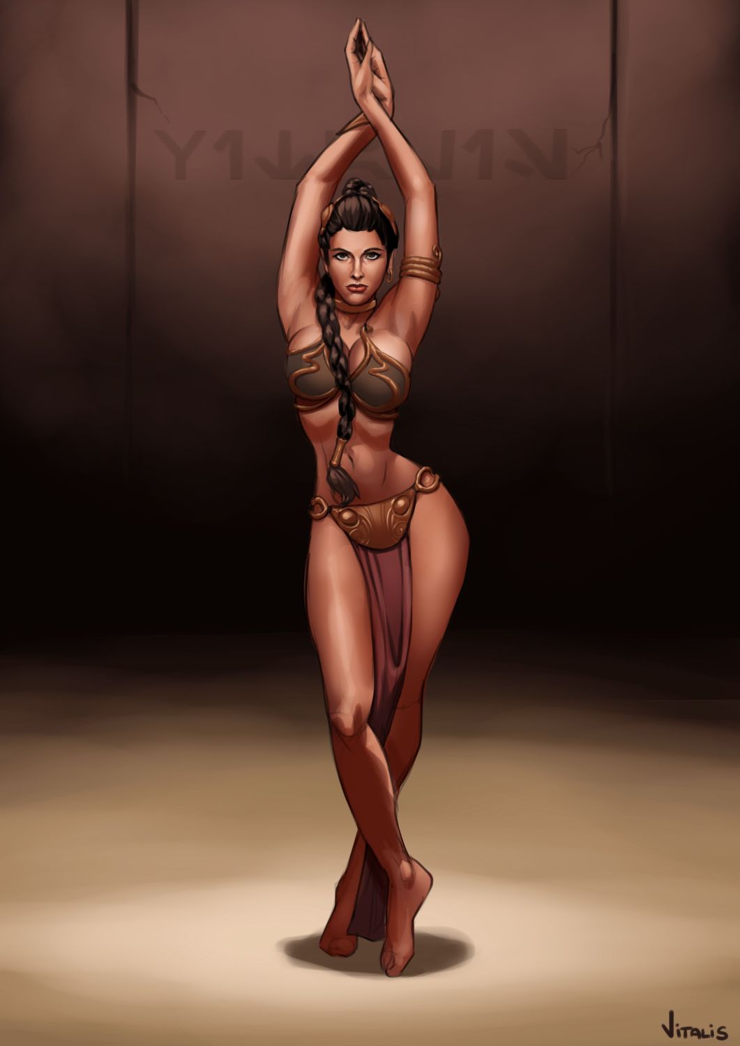 Leia Bimbofication page 1 full