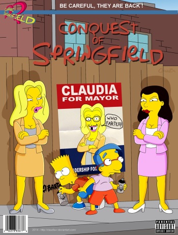 Simpsons —  — 2 — Conquest Of Springfield cover