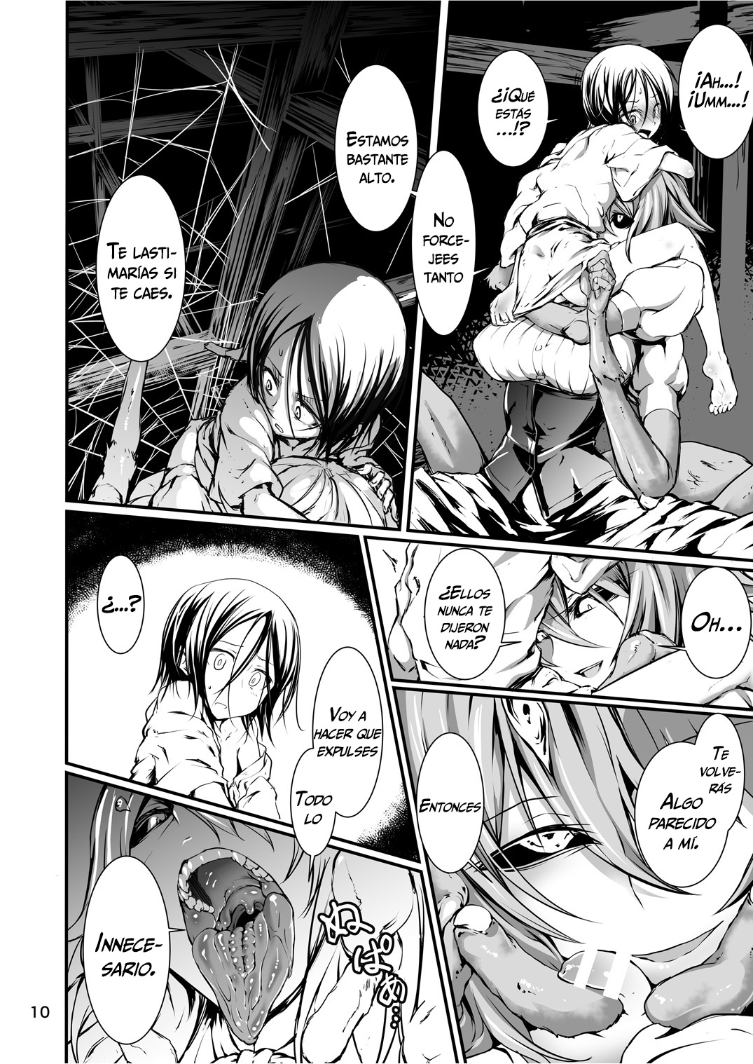 Kumo to Nie | Araña y Sacrificio  =Vile= page 10 full