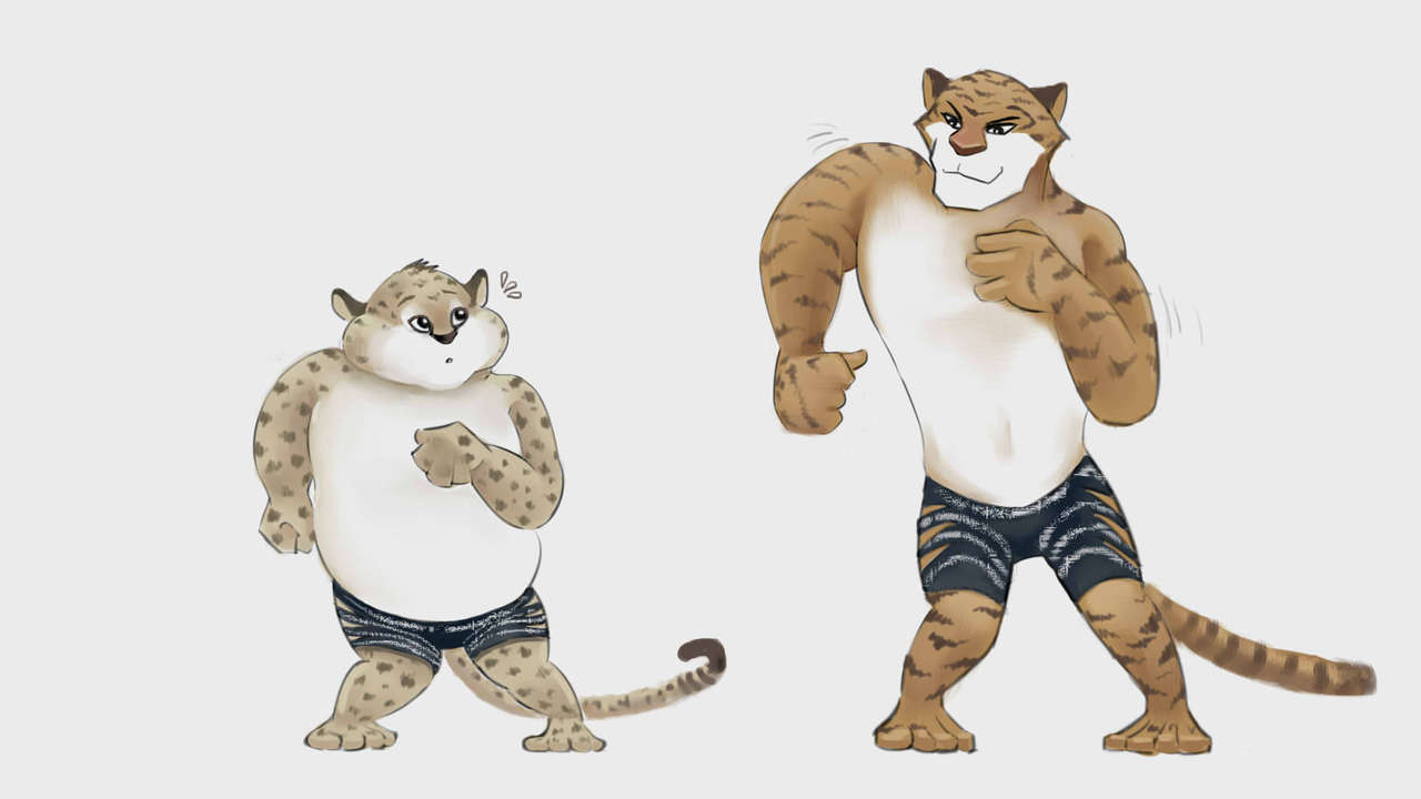 Clawhauser : Tiger dance class page 2 full